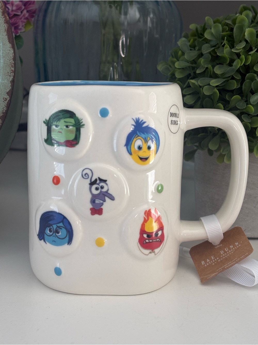 Rae Dunn x Disney Pixar Inside Out "Mixed Emotions" Ceramic Mug